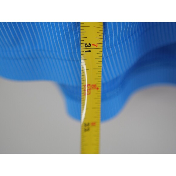 Peter Millar Men Summer Comfort Golf Polo Shirt Blue Striped Size Large - Picture 6 of 7